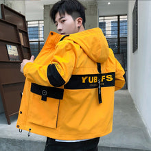Load image into Gallery viewer, Streetwear Spring Hooded  Jacket