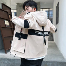Load image into Gallery viewer, Streetwear Spring Hooded  Jacket