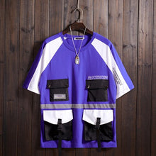 Load image into Gallery viewer, Hip Hop Patchwork Tshirt