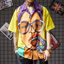 Load image into Gallery viewer, Hip Hop Printing Shirts